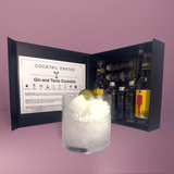 Gin & Tonic Cocktails - Bramble Spritz, Blue Spritz, Dry Fizz - Cocktail Crates