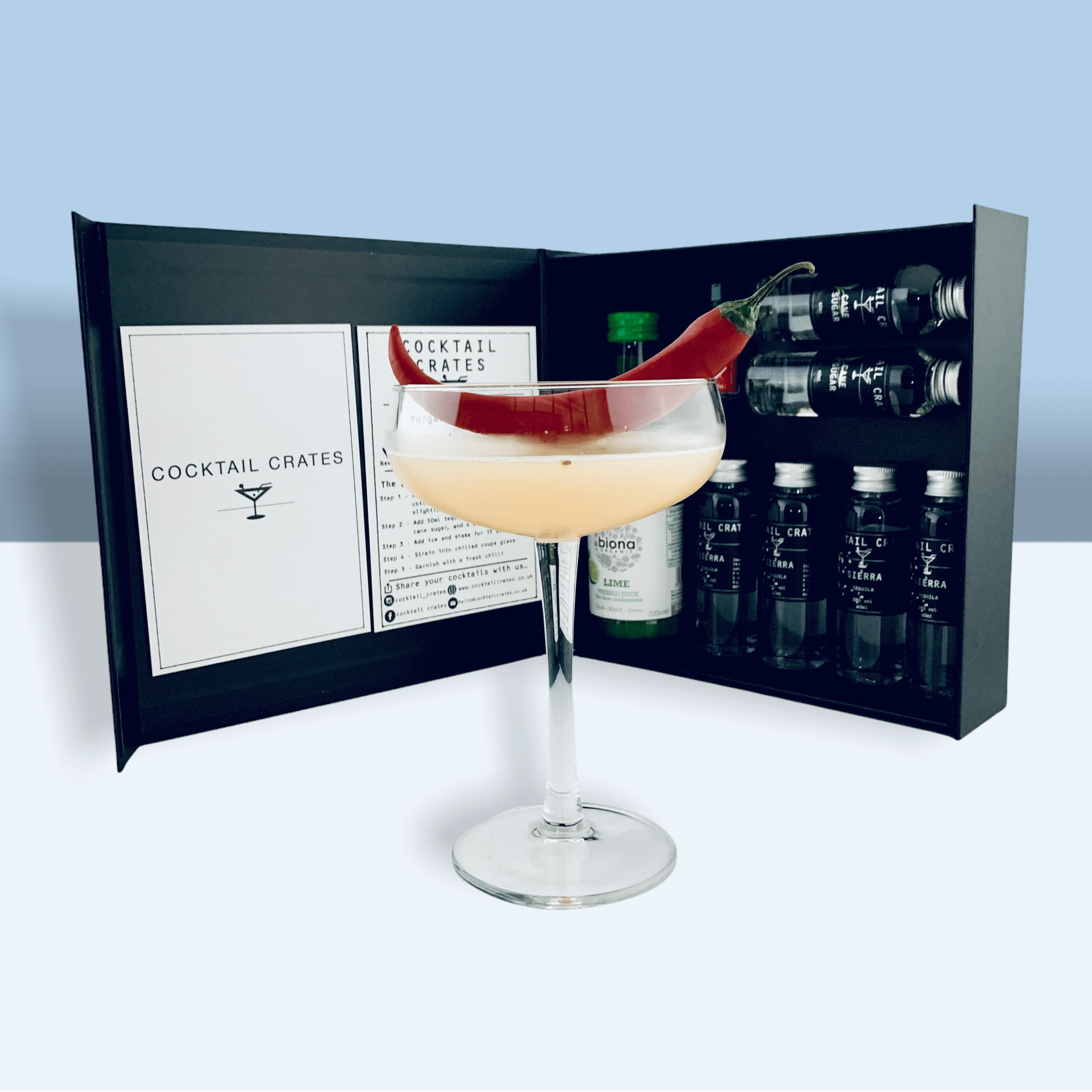 Margarita Picante Cocktail Gift Set Tequila Gift Set