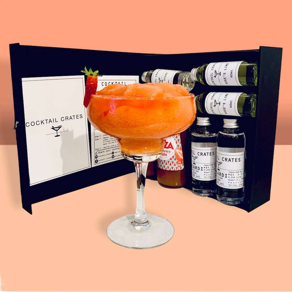 Strawberry Daiquiri Gift Set Rum Gift Set