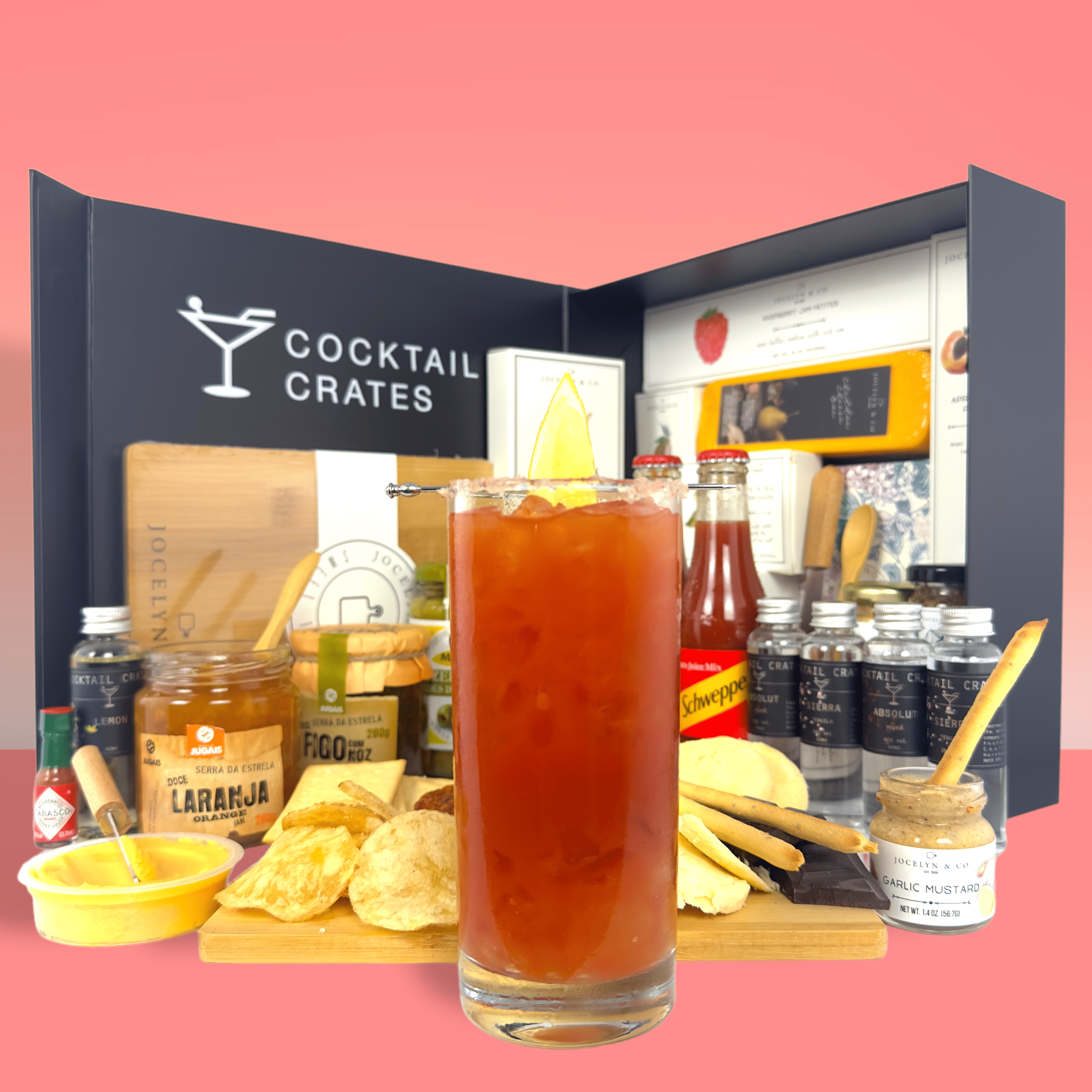 Bloody Mary Maria Charcuterie Gift Box
