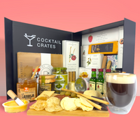 Irish Coffee Cocktail and Charcuterie Gift Box