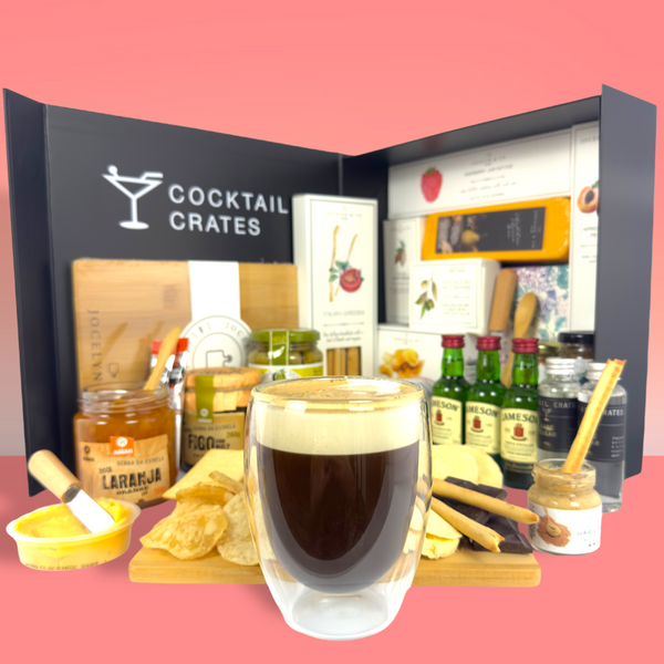 Irish Coffee Cocktail and Charcuterie Gift Box