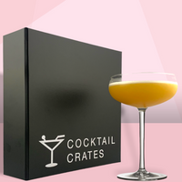 Peach Margarita Cocktail Box Gift Set