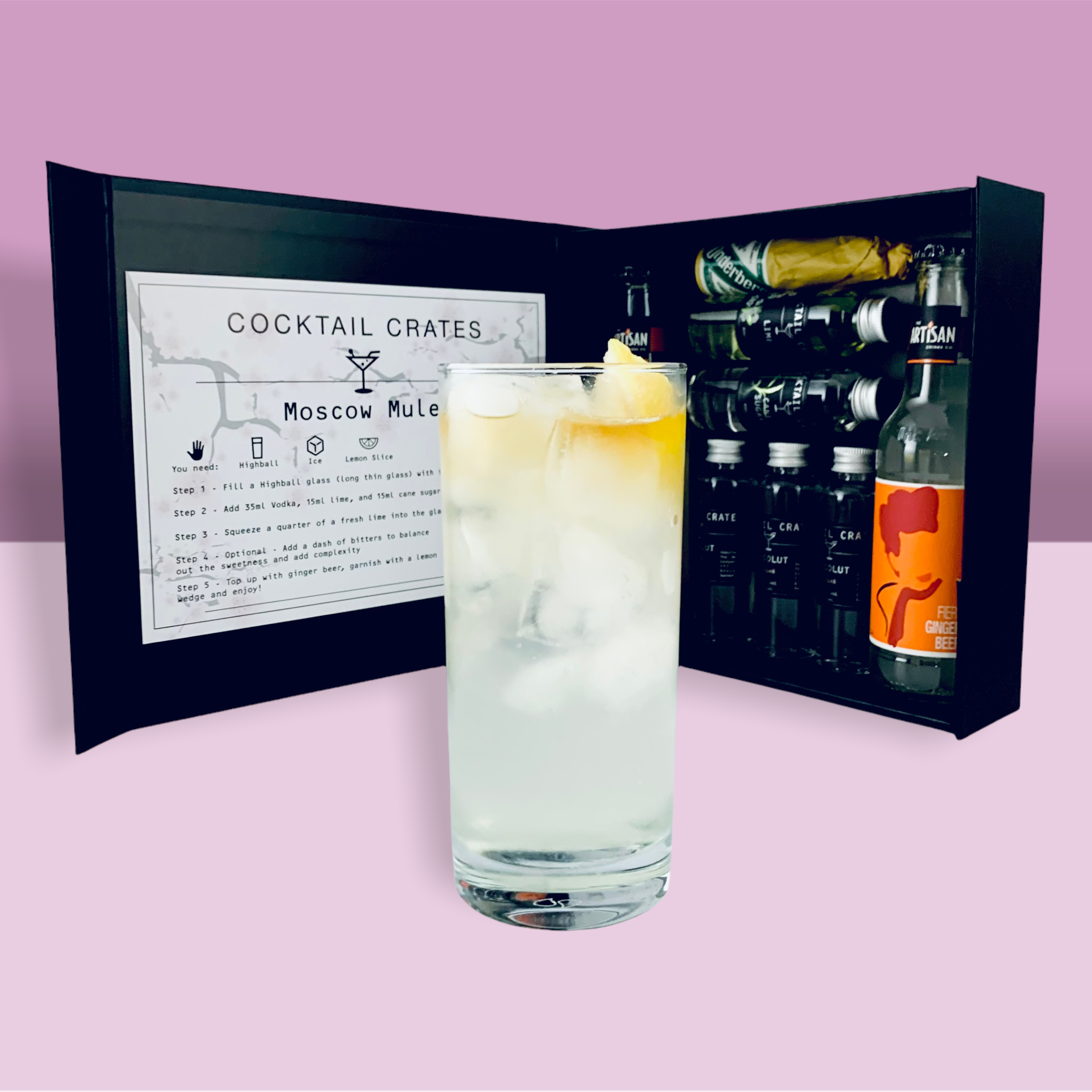 Moscow Mule Cocktail Gift Box Vodka Gift Set