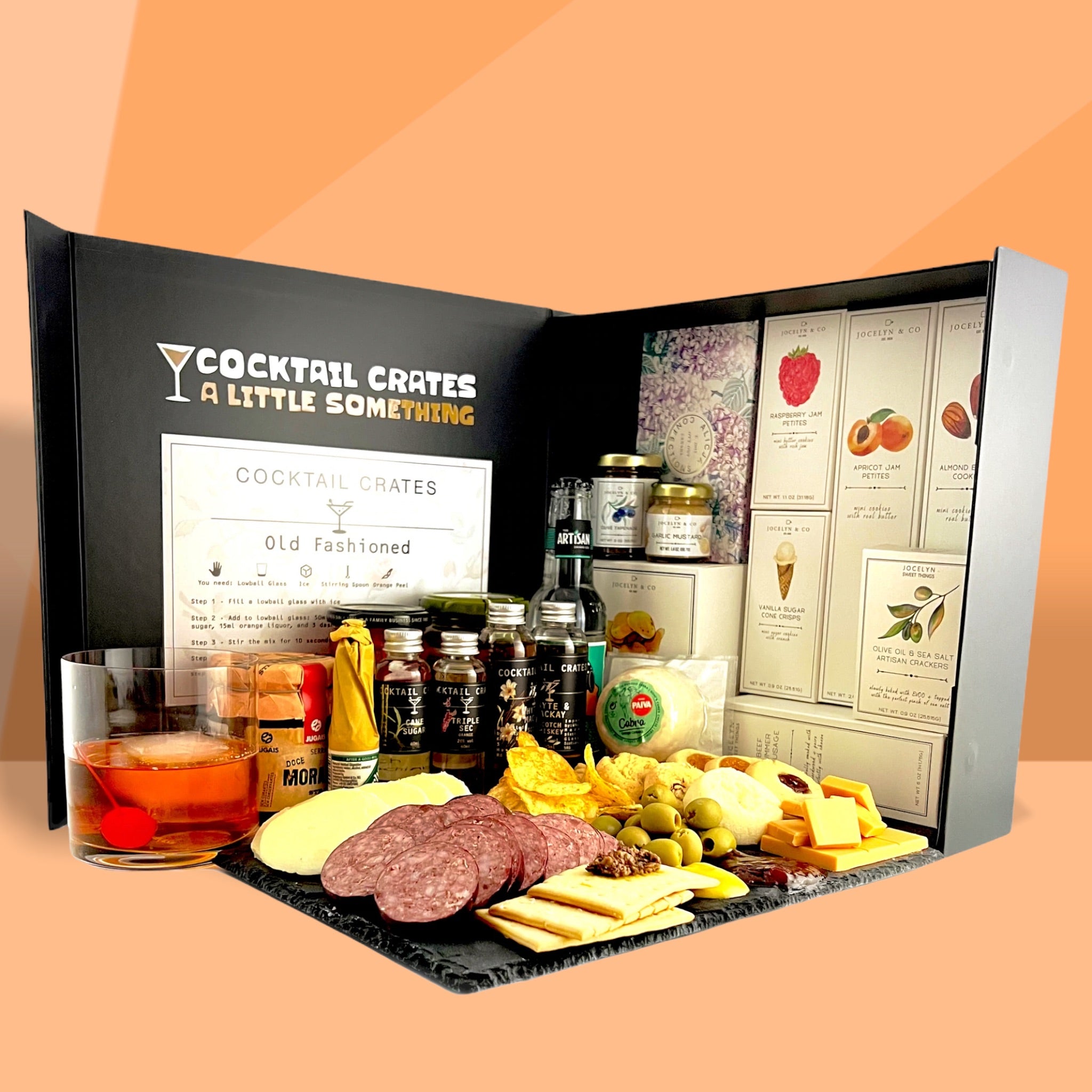 Old Fashioned Charcuterie Box