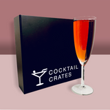 Prosecco cocktail gift box - Bellini, Mimosa, Kir Royale, Negroni Fizz